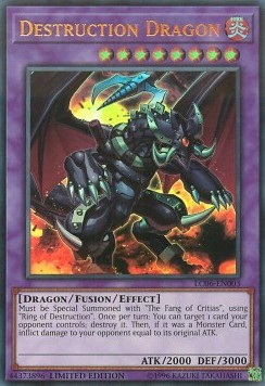 Destruction Dragon LC06-EN003 Ultra Rare Englisch