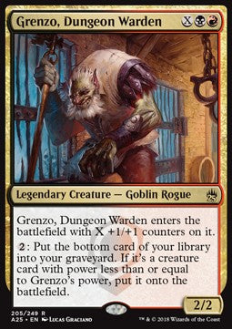 Grenzo, Dungeon Warden A25-205 Rare Englisch