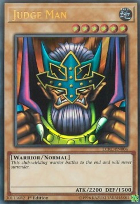 Judge Man LCKC-EN004 Ultra Rare Englisch