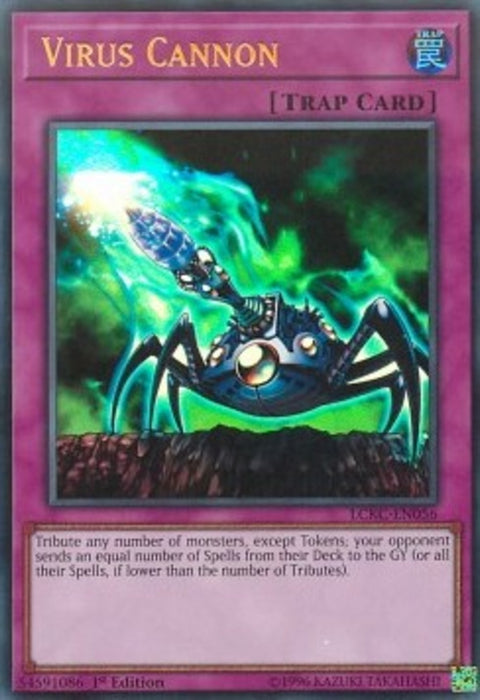 Virus Cannon LCKC-EN056 Ultra Rare Englisch