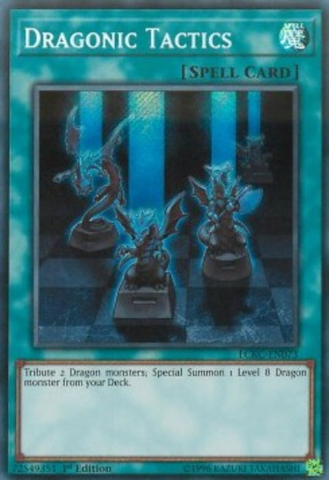 Dragonic Tactics LCKC-EN073 Secret Rare Englisch