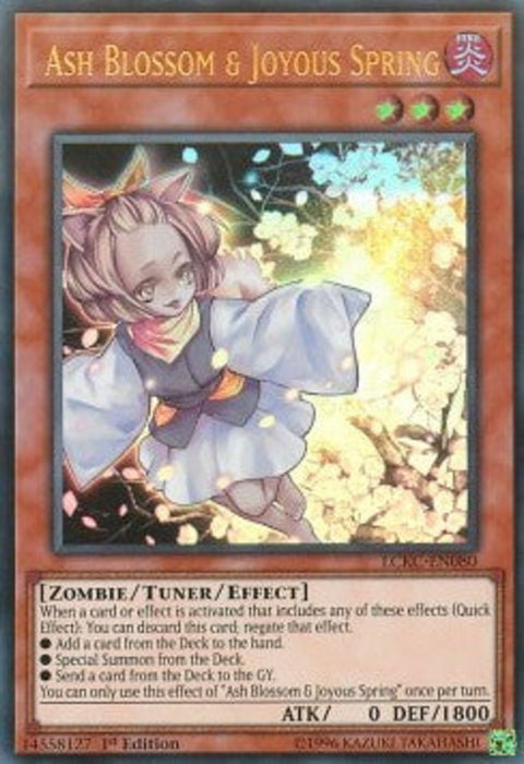 Ash Blossom & Joyous Spring LCKC-EN080 Ultra Rare Englisch