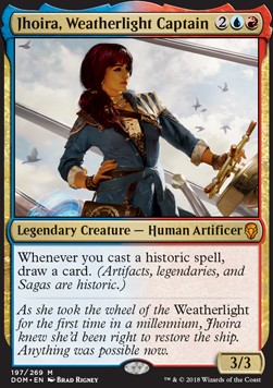 Jhoira, Weatherlight Captain DOM-197 Mythic Englisch