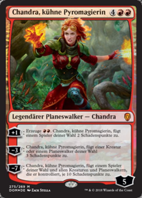 Magic: Chandra, Bold Pyromancer