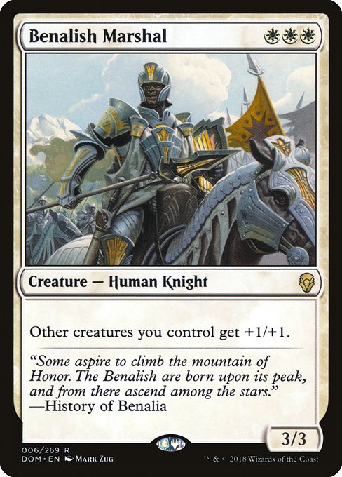 Magic: Benalish Marshal