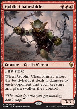 Goblin-Kettenschwingerin DOM-129 Rare Deutsch