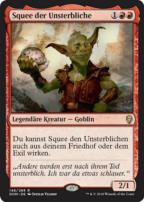 Squee der Unsterbliche DOM-146 Rare Deutsch