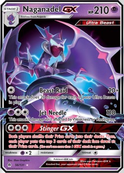 Naganadel GX FLI-56 Ultra Rare Deutsch