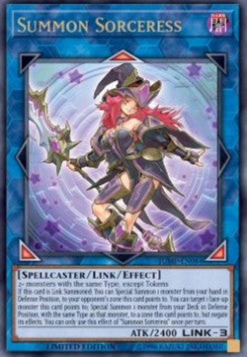 Summon Sorceress JUMP-EN084 Ultra Rare Englisch