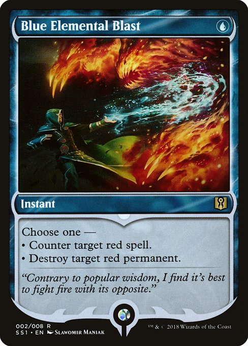 Magic: Blue Elemental Blast