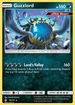 Guzzlord FLI-80 Holo Rare Deutsch