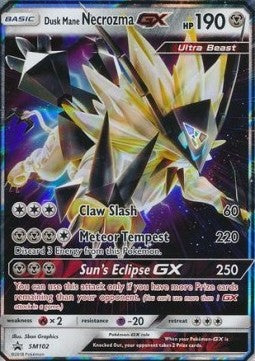 Dusk Mane Necrozma GX SM-102 Promo Deutsch