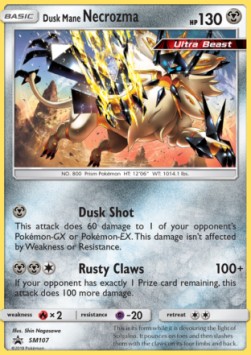 Dusk Mane Necrozma SM-107 Promo Englisch