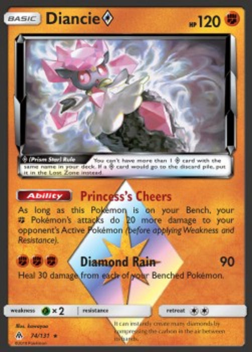 Diancie ◇ FLI-74 Holo Rare Englisch