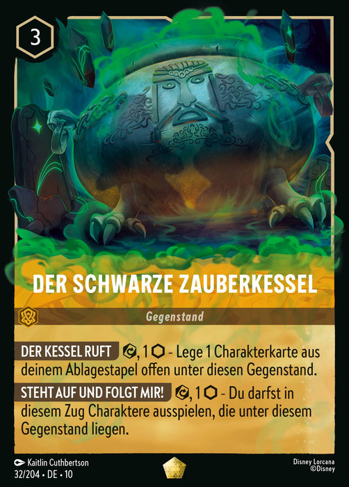Der schwarze Zauberkessel (V.1) 10WHI-032 Legendary Deutsch