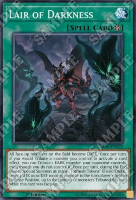 Lair of Darkness SR06-EN022 Super Rare Englisch