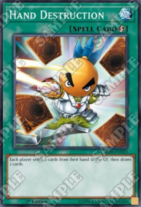 Hand Destruction SR06-EN025 Common Englisch