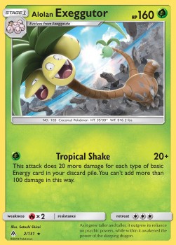 Alola- Kokowei FLI-2 Rare Deutsch