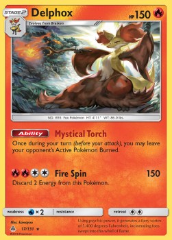 Fennexis FLI-17 Holo Rare Deutsch