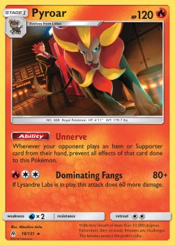 Pyroleo FLI-19 Holo Rare Deutsch