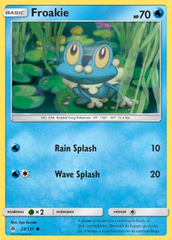 Froakie FLI-22 Common Englisch
