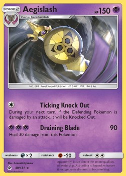 Aegislash FLI-49 Rare Englisch