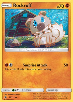 Rockruff FLI-75 Common Englisch