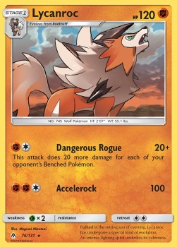 Lycanroc FLI-76 Rare Deutsch