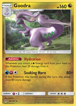 Goodra FLI-94 Holo Rare Deutsch