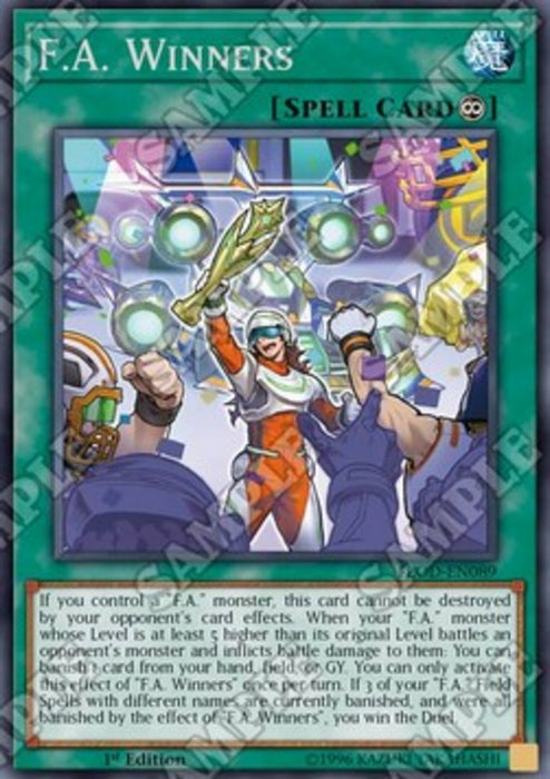 F.A. Winners FLOD-EN089 Rare Englisch