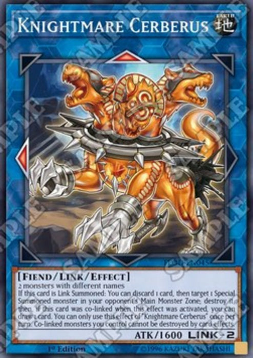 Knightmare Cerberus FLOD-EN045 Super Rare Englisch