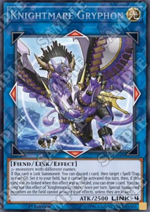 Knightmare Gryphon FLOD-EN048 Secret Rare Englisch