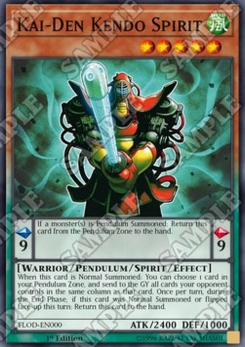 Kai-Den Kendo Spirit FLOD-EN000 Common Englisch