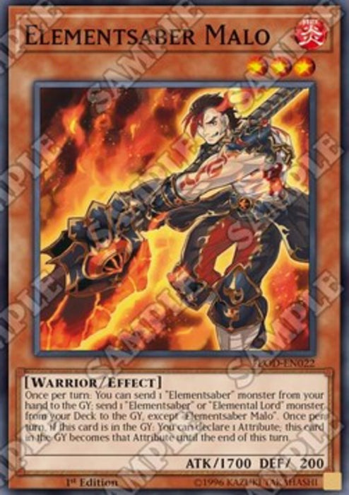 Elementsaber Malo FLOD-EN022 Common Englisch