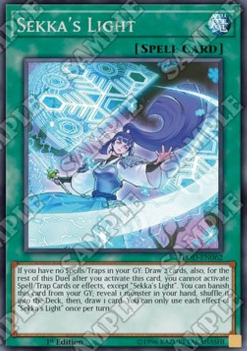 Sekka's Light FLOD-EN062 Rare Englisch