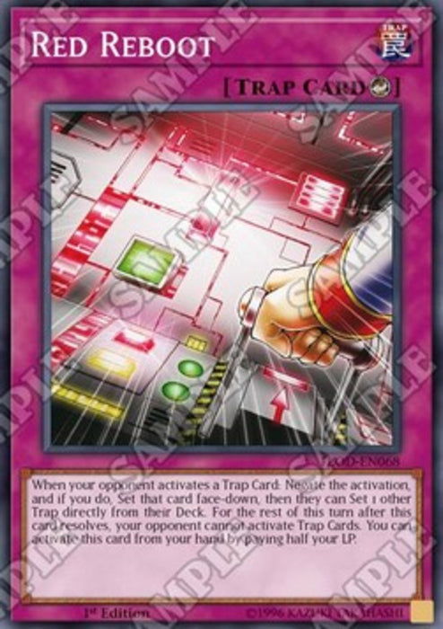 Red Reboot FLOD-EN068 Super Rare Englisch