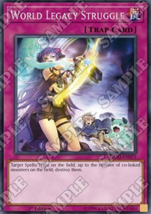 World Legacy Struggle FLOD-EN072 Rare Englisch
