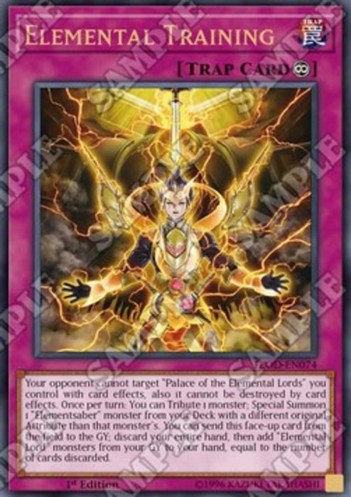 Elemental Training FLOD-EN074 Ultra Rare Englisch
