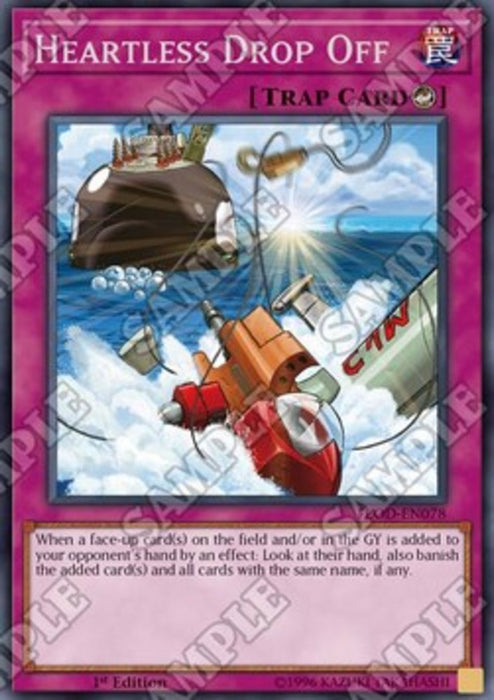 Heartless Drop Off FLOD-EN078 Rare Englisch
