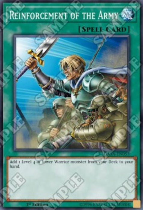 Reinforcement of the Army DASA-EN053 Super Rare Englisch