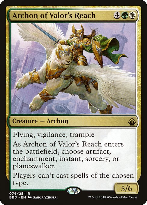 Magic: Archon of Valor's Reach