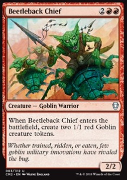 Beetleback Chief CM2-83 Uncommon Englisch