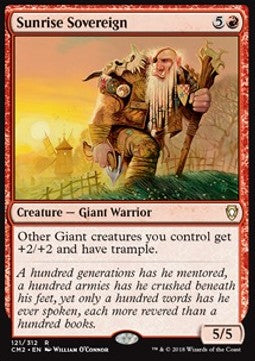 Sunrise Sovereign CM2-121 Rare Englisch