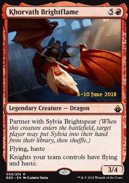 Khorvath Brightflame PBBD-9 Rare Englisch
