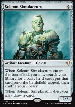 Solemn Simulacrum (V.1) CM2-218 Rare Englisch
