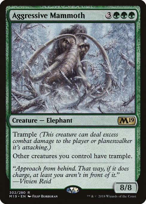 Magic: Aggressive Mammoth