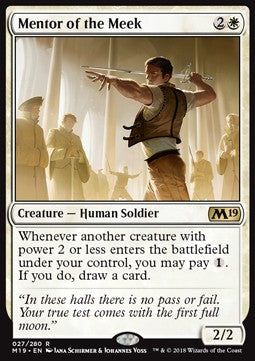 Mentor of the Meek M19-27 Rare Englisch