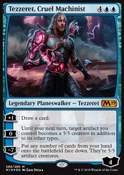 Tezzeret, Cruel Machinist M19-286 Mythic Englisch