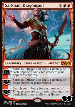 Sarkhan, Dragonsoul M19-296 Mythic Englisch