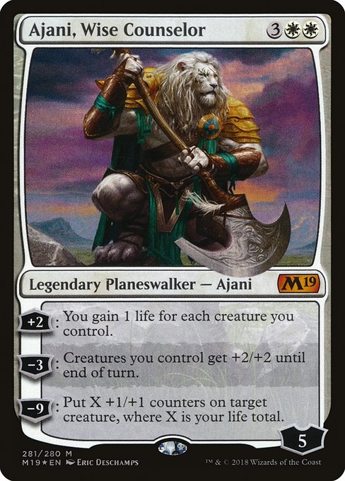 Magic: Ajani, Wise Counselor